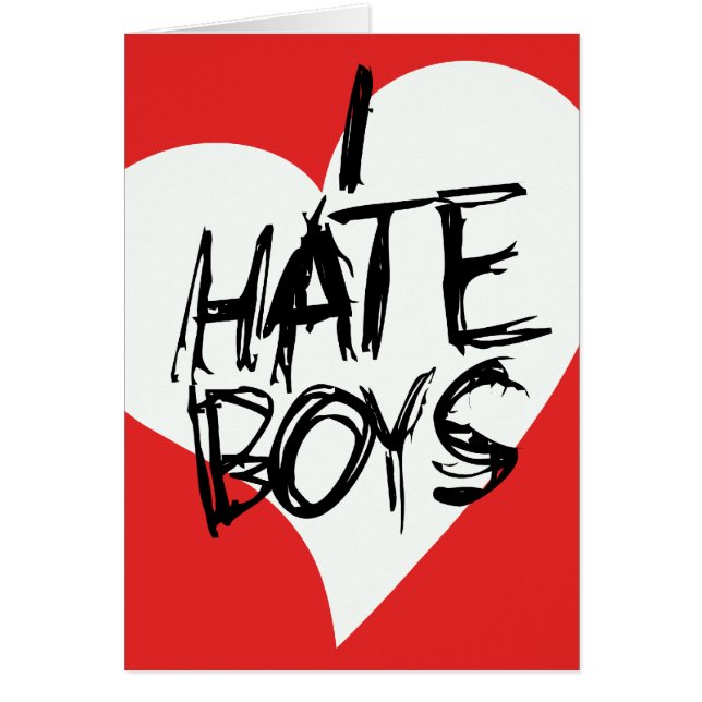 I Hate boys (Front)