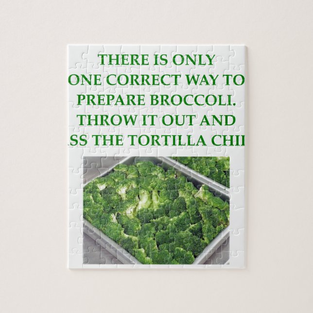 i hate broccoli jigsaw puzzle (Vertical)
