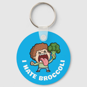 I Hate Broccoli Keychain
