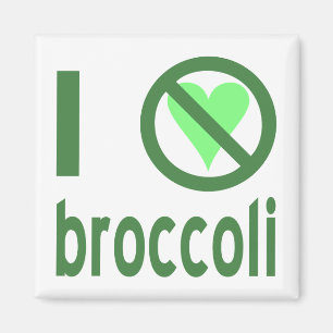 I Hate Broccoli Magnet