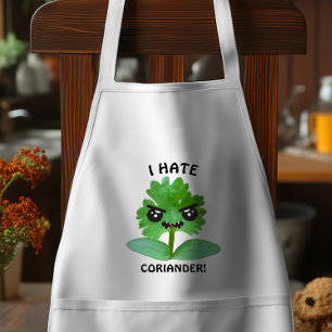 I hate Coriander - Cilantro Standard Apron