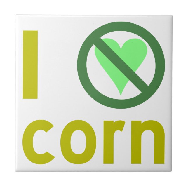 I Hate Corn Tile (Front)