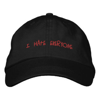 I Hate Everyone Hat