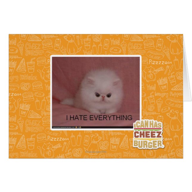 I hate everything (Front Horizontal)