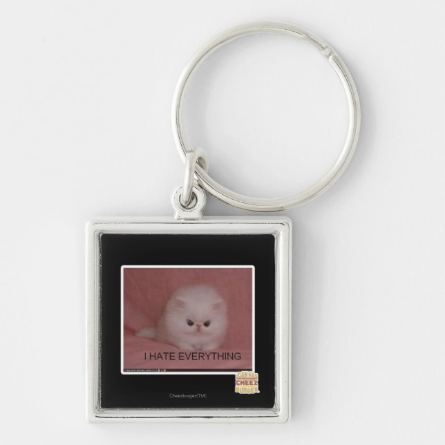 I hate everything keychain (Front)