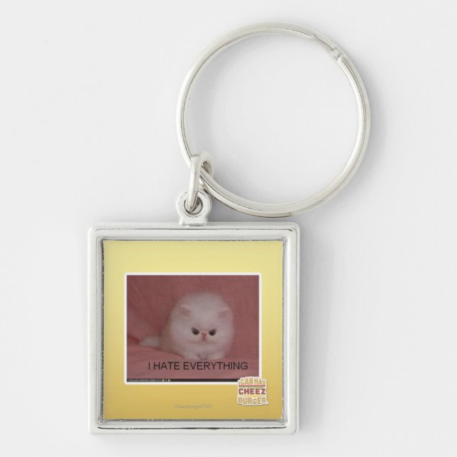 I hate everything keychain (Front)