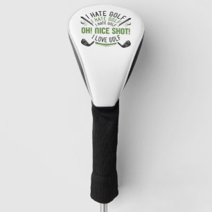 I Hate Golf Head Cover