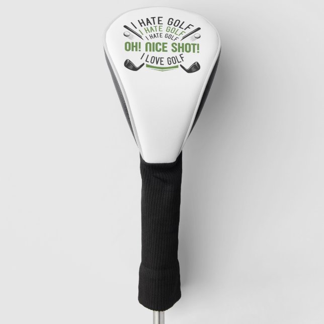 I Hate Golf Head Cover (Front)