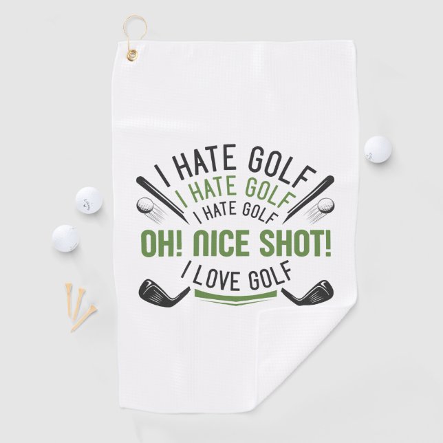 I Hate Golf Towel (InSitu)