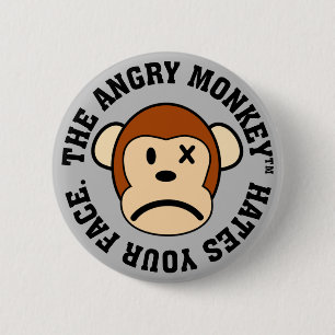 I hate having to look at your face everyday 2 inch round button
