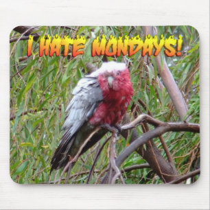 I Hate Mondays Mouse Pad