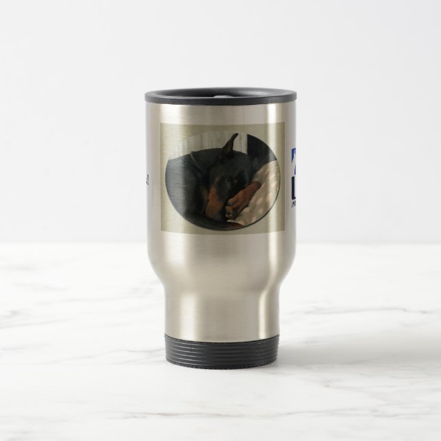 I Hate Mornings -Travel Mug (Center)
