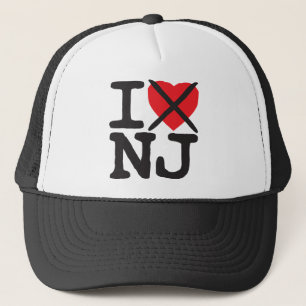I Hate NJ - New Jersey Trucker Hat