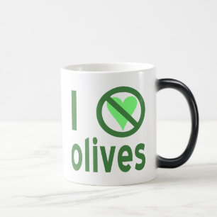 I Hate Olives No Love Green Magic Mug