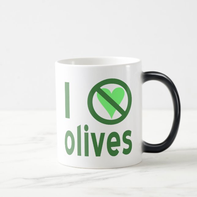 I Hate Olives No Love Green Magic Mug (Right)