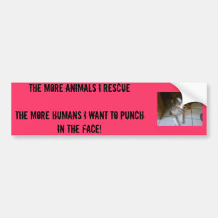 i HATE PEOPLE Bumper Sticker