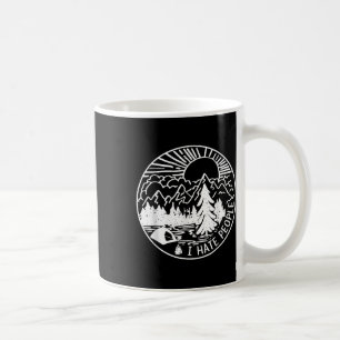 I Hate People I Love Camping  Coffee Mug