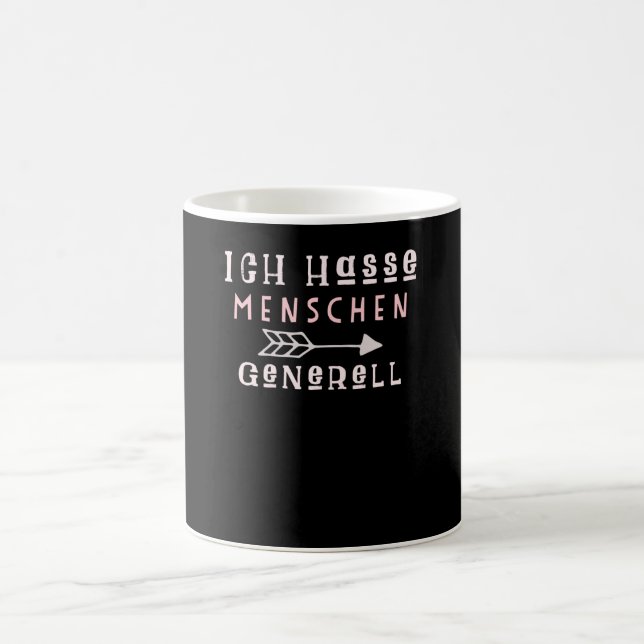 I Hate People In General Coffee Mug (Center)