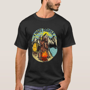 I Hate People Joke Sarcastic Family T-Shirt