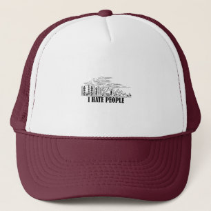I Hate People Trucker Hat
