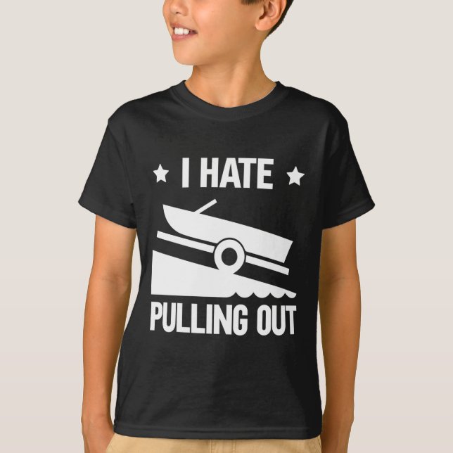 I hate pulling out performance  T-Shirt (Front)