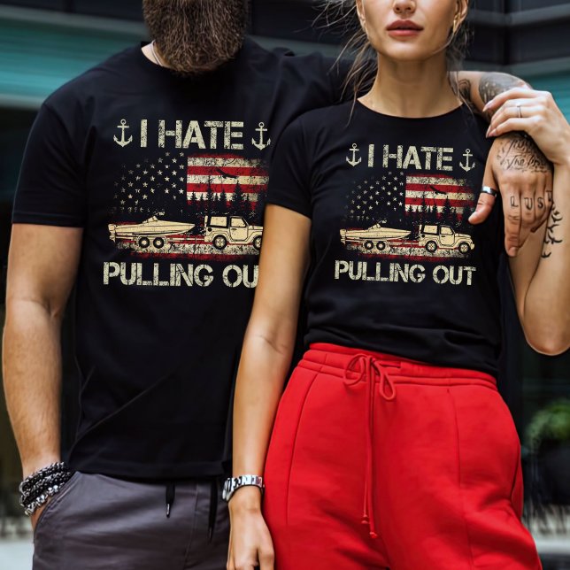I Hate Pulling Out Shirt, Adventure Shirt, Camper  T-Shirt (Creator Uploaded)