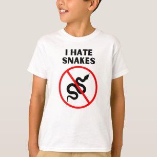 I hate snakes T-Shirt