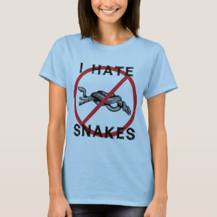 I Hate Snakes T-Shirt
