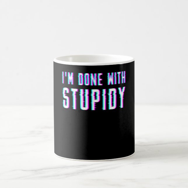 I Hate Stupid People Coffee Mug (Center)