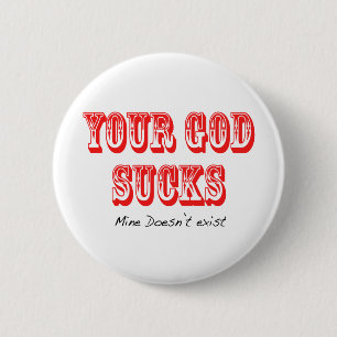 I-Hate-ur-god 2 Inch Round Button