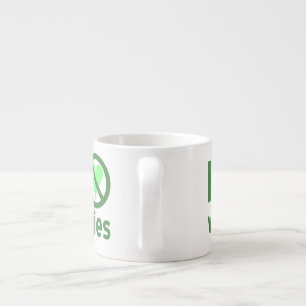 I Hate Veggies No Love Espresso Cup