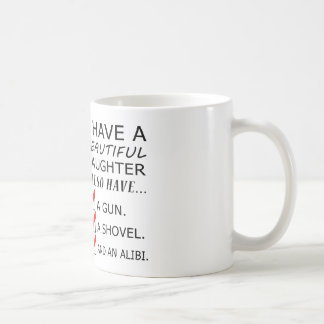 I Have a Beautiful Daughter Father's Day Mug