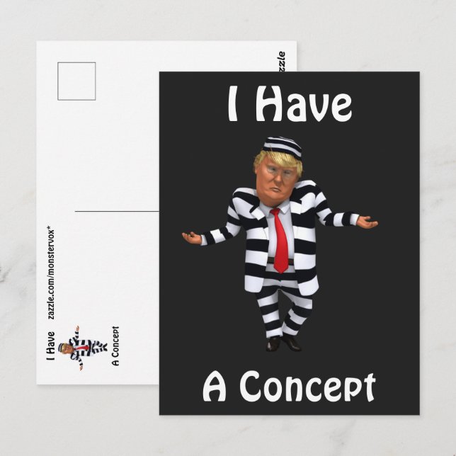 I Have A Concept Postcard (Front/Back)