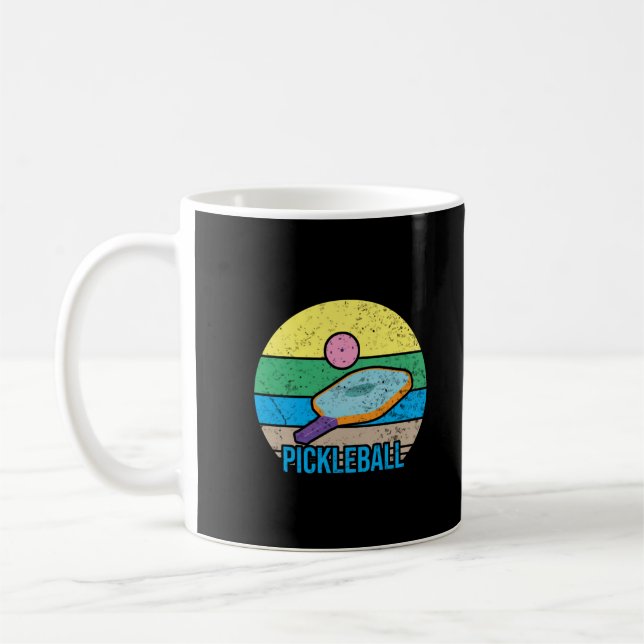 I Have A Dinking Problem Pickleball Player Pickleb Coffee Mug (Left)