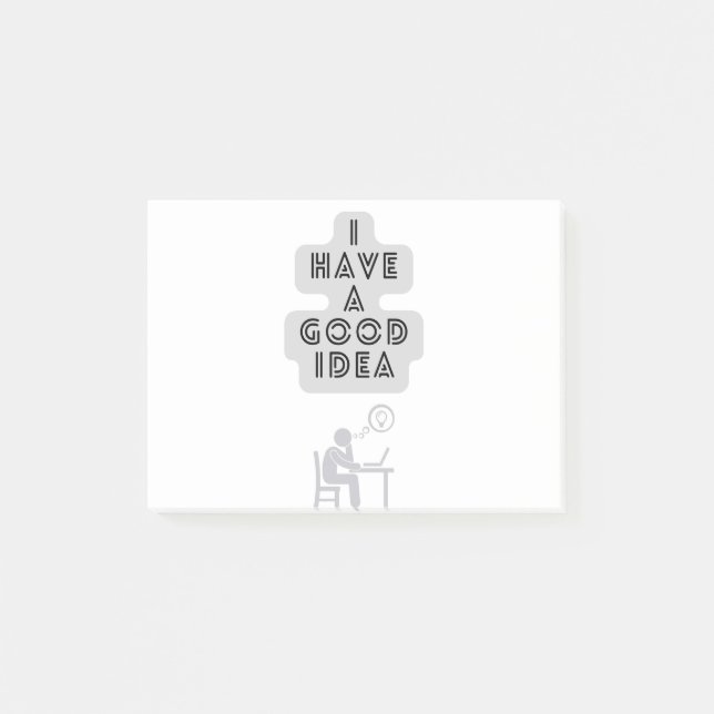 I Have a Good Idea Post-it Notes (Front)