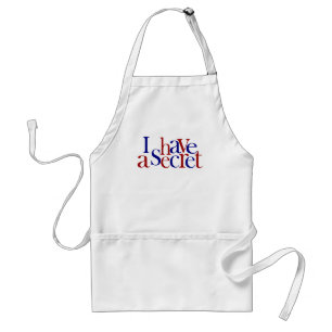 I Have A Secret Standard Apron