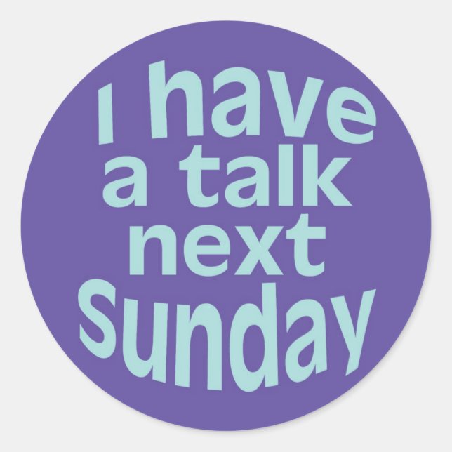 I have a Talk Stickers (Front)