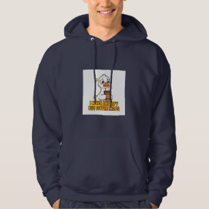 I Have Anxiety But Coffee Helps Funny Hoodie