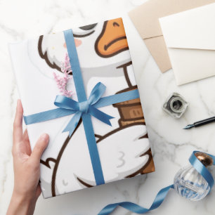 I Have Anxiety But Coffee Helps Funny Wrapping Paper