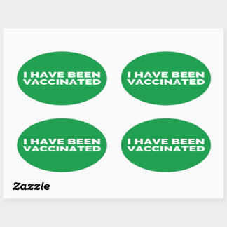 I Have Been Vaccinated Labels