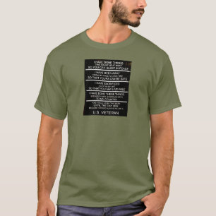 I HAVE DONE THINGS THAT HAUNT ME at NIGHT T-Shirt