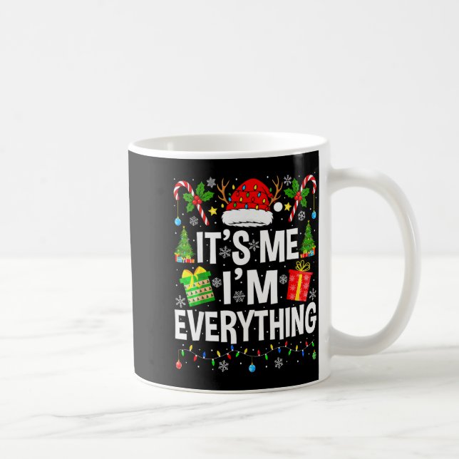 I Have Everything I Need Couples Pajamas Christmas Coffee Mug (Right)