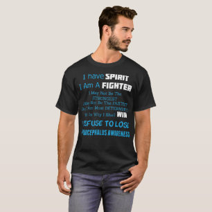 I Have Fighter Hydrocephalus Awareness Tshirt