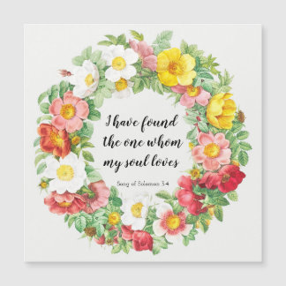 I have found the one Song of Solomon Magnet Card