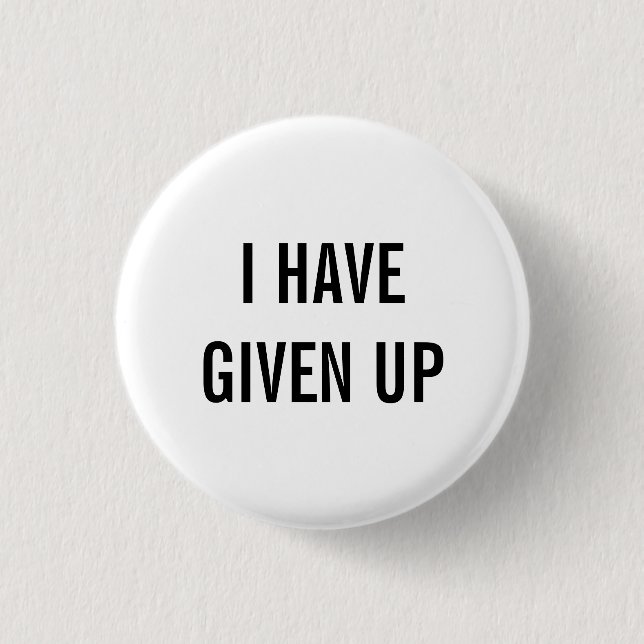 i have given up 1 inch round button (Front)
