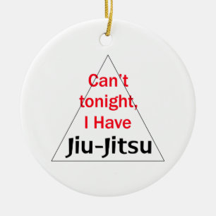 I Have Jiu Jitsu Ceramic Ornament