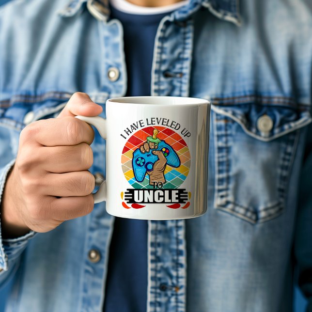 I Have Leveled Up to Uncle Coffee Mug (I Have Leveled Up to Uncle Mug)