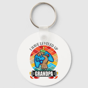 I Have Levelled Up to Grandpa, Baby Reveal Keychain