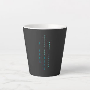 I HAVE LIFE  limited edition 781 pieces Latte Mug