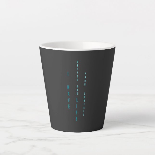 I HAVE LIFE  limited edition 781 pieces Latte Mug (Front)